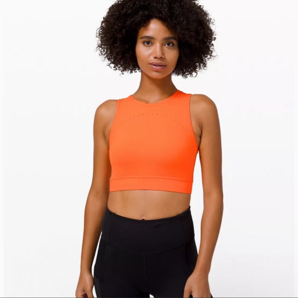 Lululemon hotty hot cropped tank